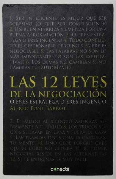 Las 12 Leyes de la Negociacion