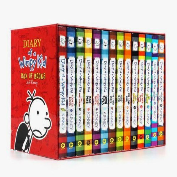 Diary Of Wimpy Kid Box Of Books