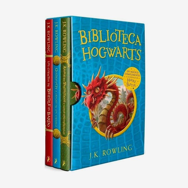 Biblioteca Hogwarts 3 Libros