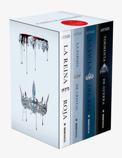 Pack Reina Roja Victoria Aveyard 4 Libros