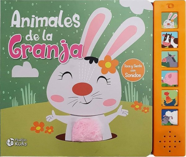 Animales De La Granja Toca y Siente Con Sonidos