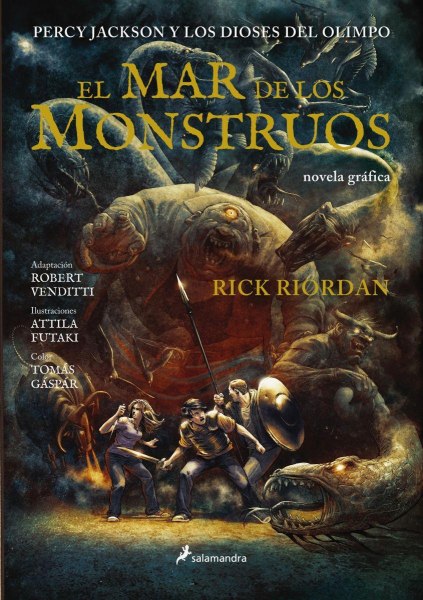 El Mar de Los Monstruos - Ilustrado