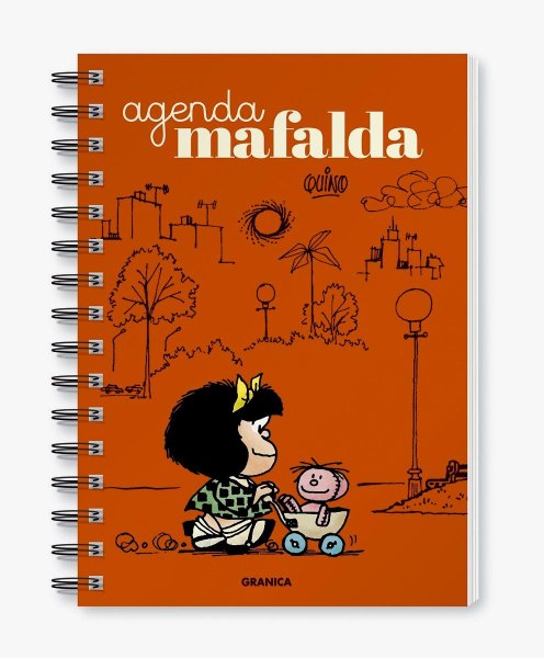 Agenda Mafalda Perpetua Naranja