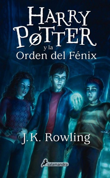 Harry Potter 5 la Orden del Fenix - Solapa Negra