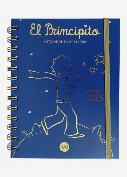 Agenda El Principito 2025 Tapa Azul