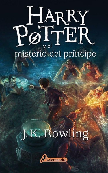 Harry Potter 6 El Misterio del Principe Solapa Negra