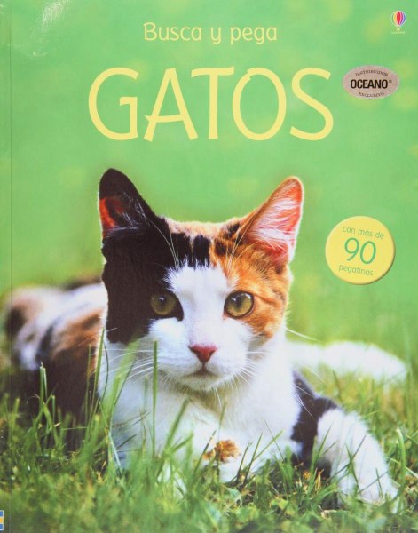 Busca y Pega Gatos - Pegatinas