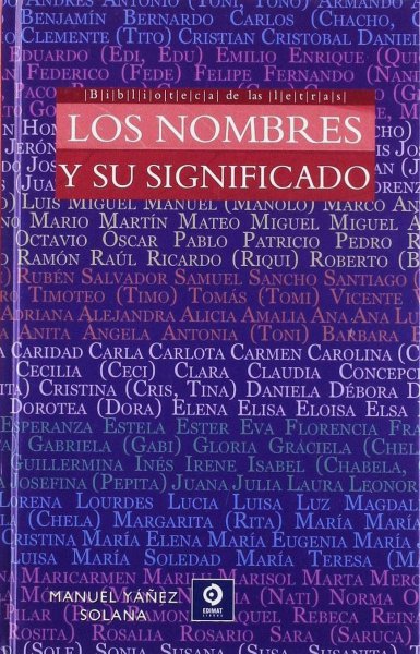 Los Nombres y Sus Significados