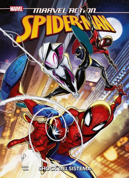 Marvel Action Spiderman 5 Shock Del Sistema Marvel Actio