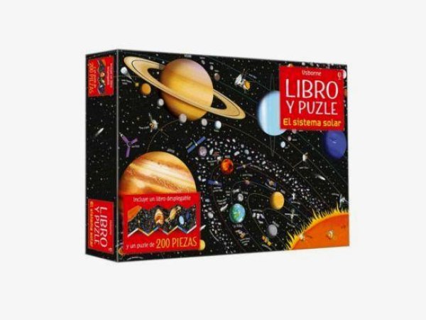 Libro y Puzzle - El Sistema Solar