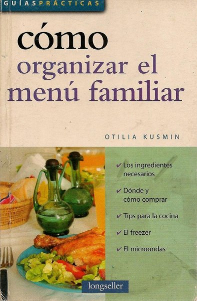 Como Organizar El Menu Familiar