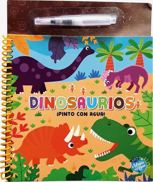 Dinosaurios Pinto Con Agua