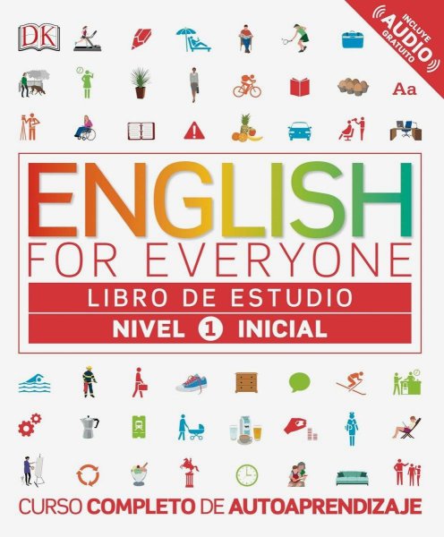 English Libro de Estudio Nivel 1 Inicial