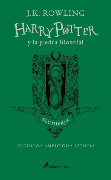 Harry Potter 1 la Piedra Filosofal - Td Verde Slytherin